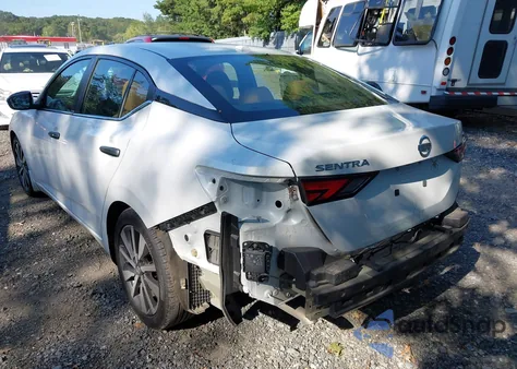 2021 Nissan Sentra Sv Xtronic Cvt из США, поврежденный, VIN 3N1AB8CV2MY205564